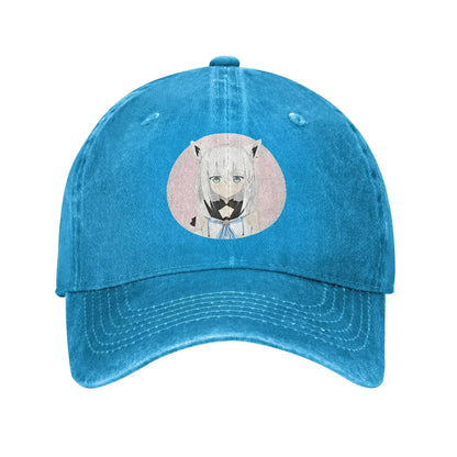 Shirakami Fubuki Hololive Circle Unisex Baseball Cap