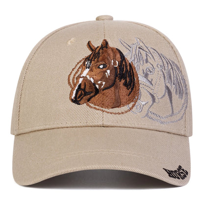 Unisex HORSE Embroidery Baseball Caps