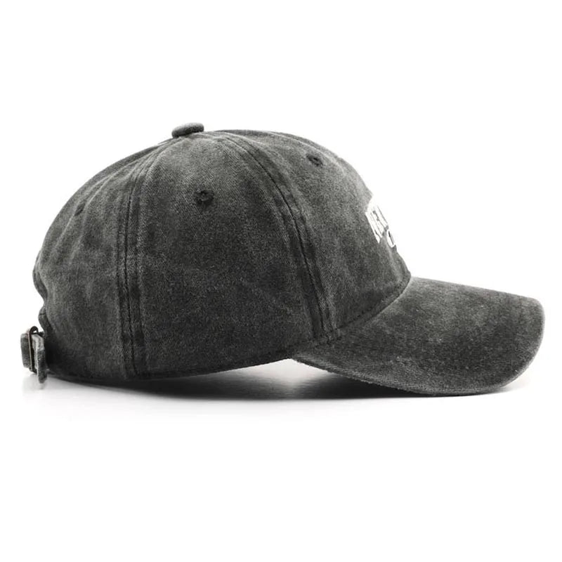 Retro New York Embroidery Baseball Caps for Men Women Vintage