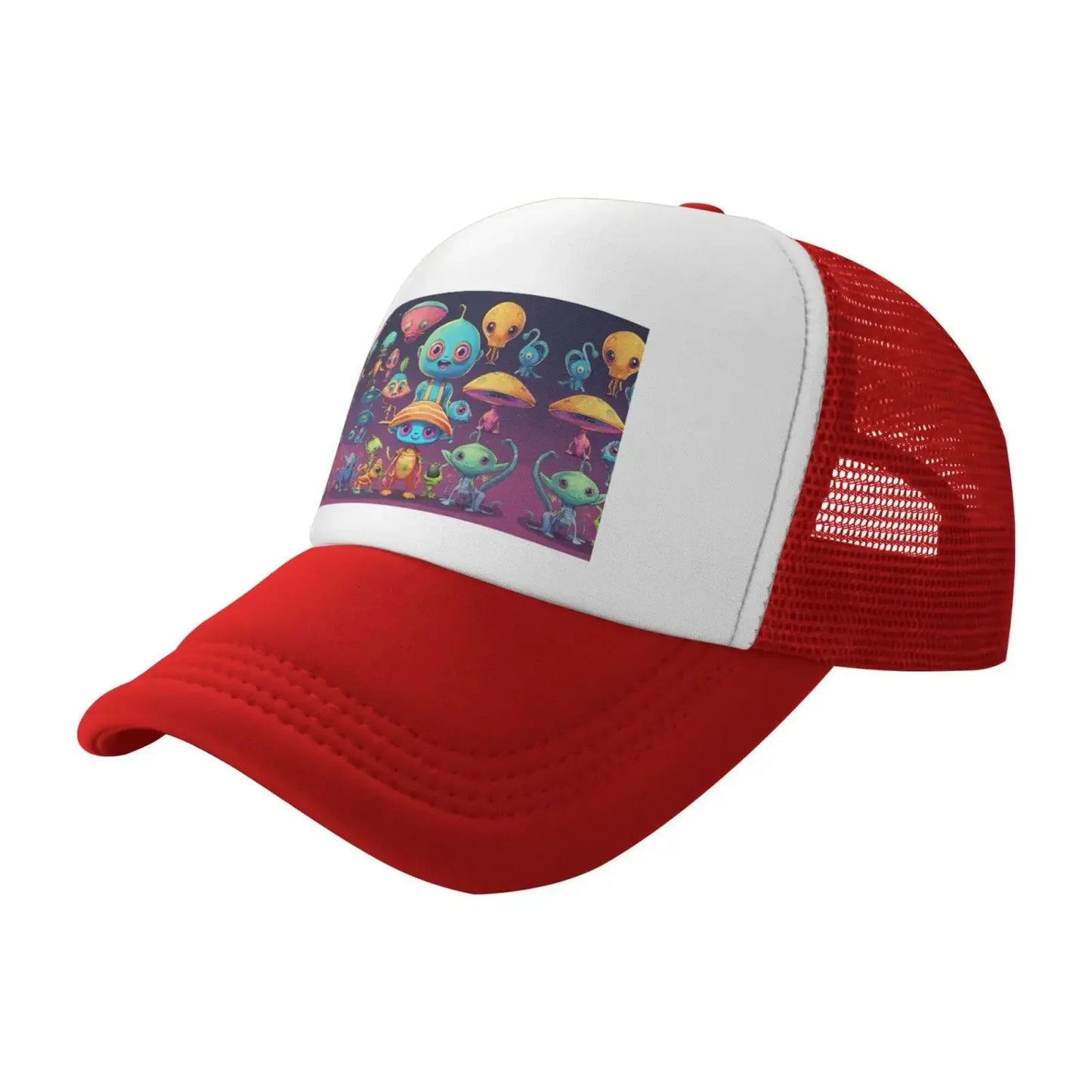 New Astronaut and Alien Dad Golf Hats Mesh Baseball Cap