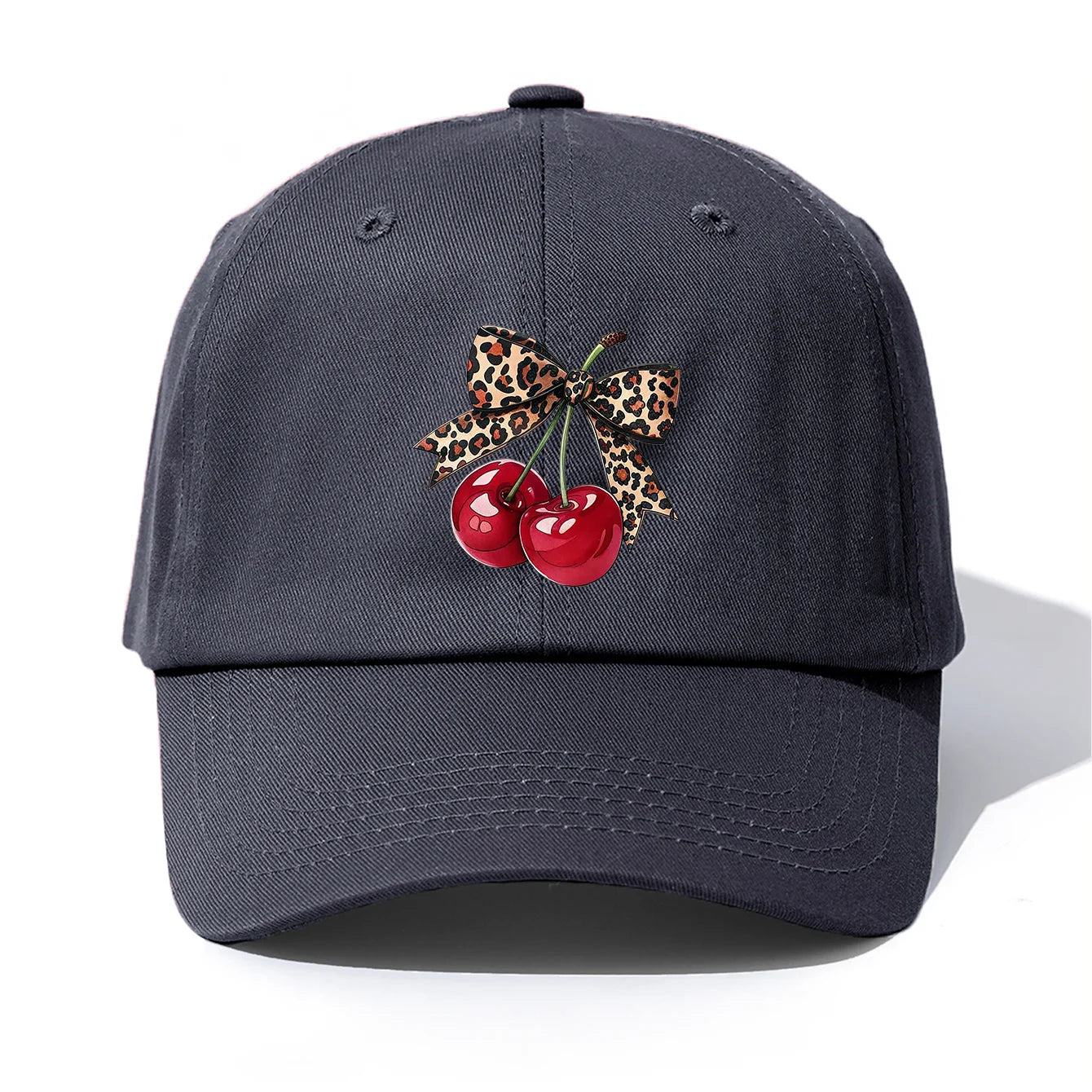 BOW CHERRY Print Baseball Cap