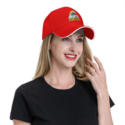 Titipo Train Baseball Caps
