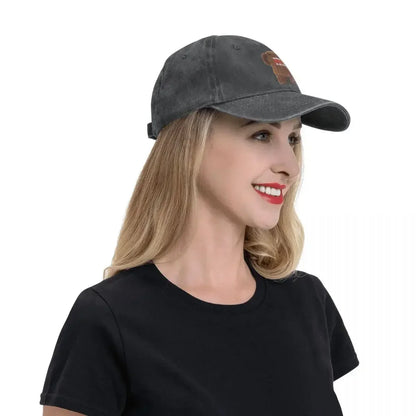 Cute Fuzzy Domo Kun Men Women Baseball Cap