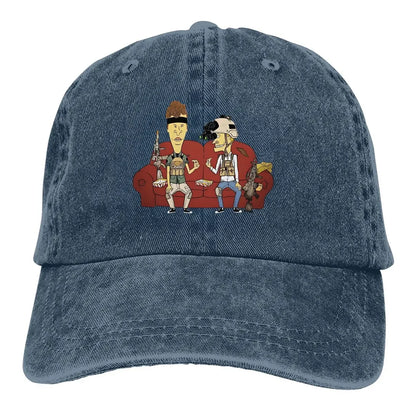 Summer Cap Sun Visor Operator Hip Hop Caps Beavis Baseball Hat