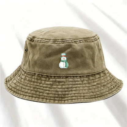 Vintage Minimalist Washed Bucket Hat