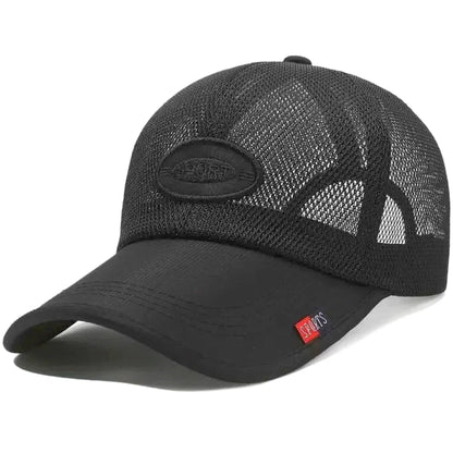 New Style Unisex Long-Brim Mesh Baseball Cap