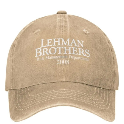 Lehman Brothers Risk Management Baseball Cap