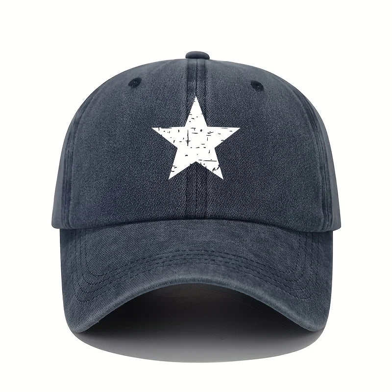 Star Print Baseball Cap