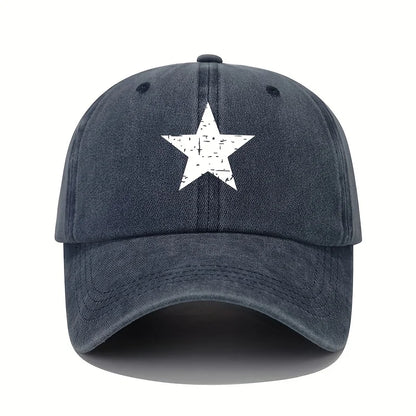 Star Print Baseball Cap