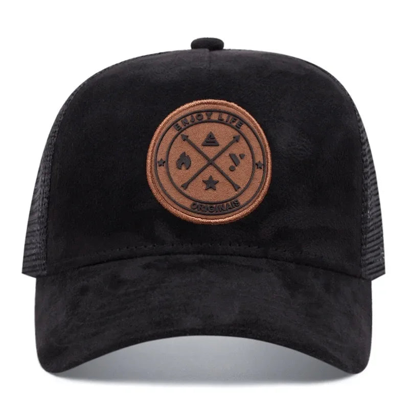 Unisex Fashion Cap ENJOY LIFE Letter Patch Baseball Caps