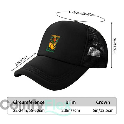 Fun Monkey Banana s 2026 Mesh Baseball Cap