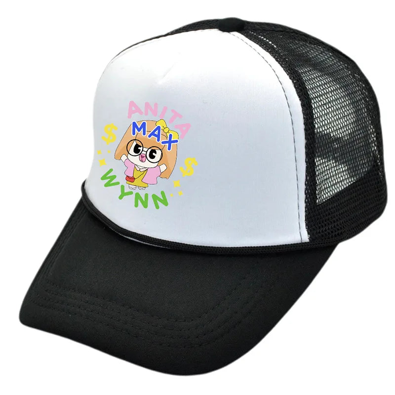 New Model WYNN Sponge Mesh Hat Drake Anita Max Vnn Printed Baseball Caps