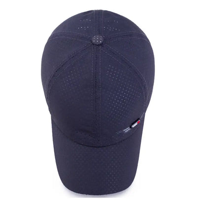 Luxury Brand Sports Running Sweat Baseball Cap Male Fashion Canada Golf Caps Quick Dry For Men Women Solid Snapback Bone Hats