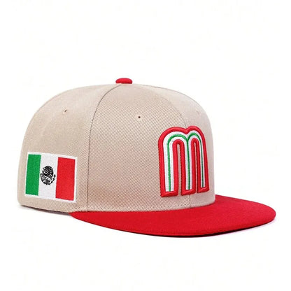 Unisex Simple Letter M Embroidery Hip-hop Hats Snapback Caps Baseball Caps