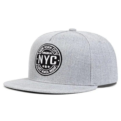 Unisex NEW YORK CITY Letter Embroidery Hip-hop Hats Snapback Caps