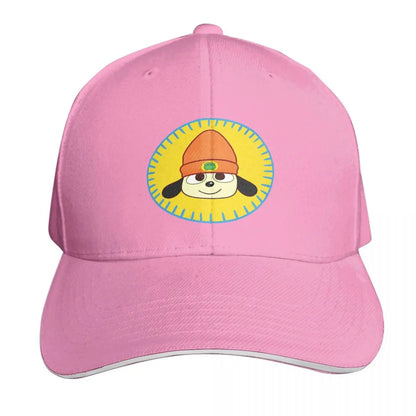 Parappa The Rapper Patchc Cartoon Game Cap Fashion Casual Baseball Caps