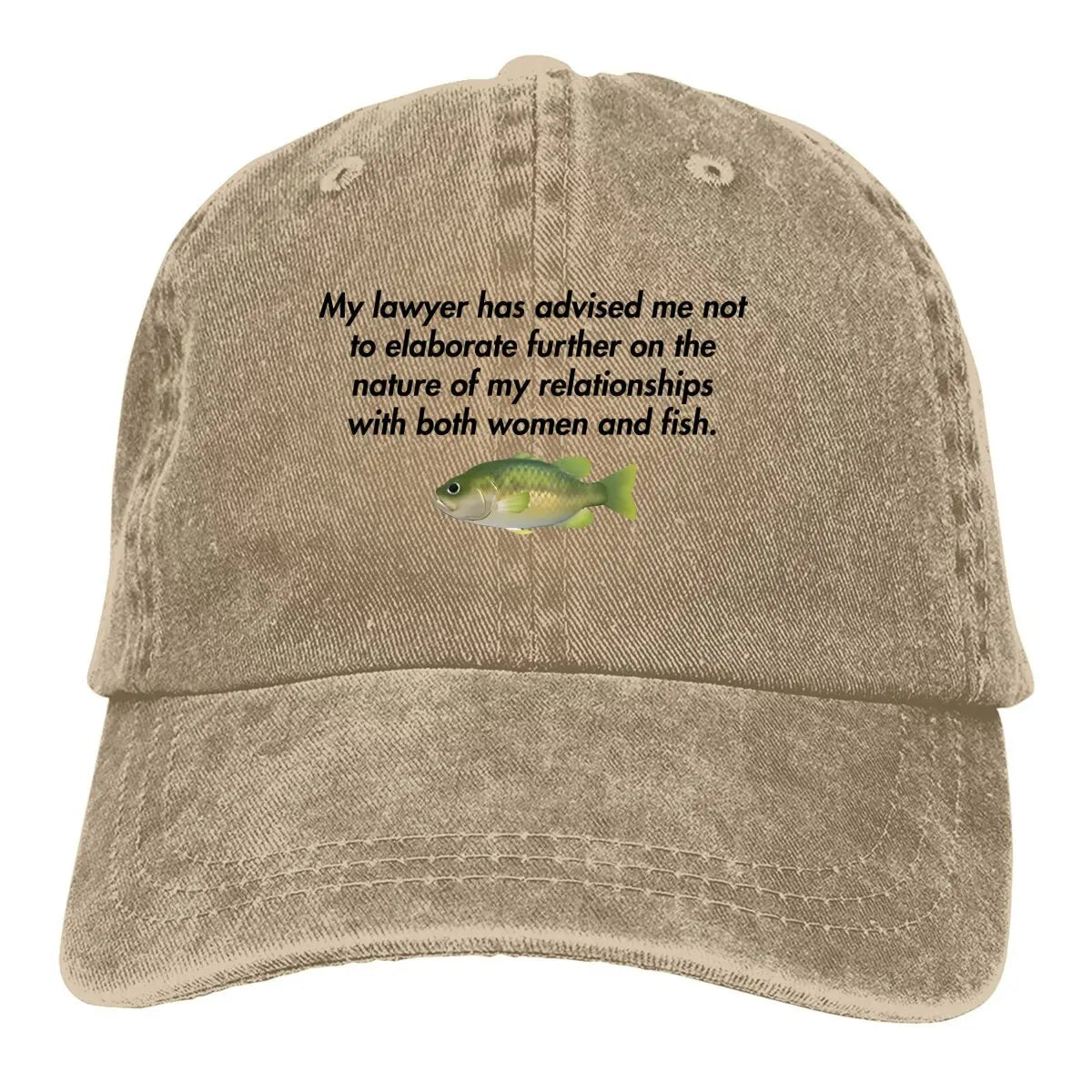 My Lawyer Has Advised Me Not to Elaborate Baseball Cap