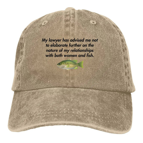 My Lawyer Has Advised Me Not to Elaborate Baseball Cap