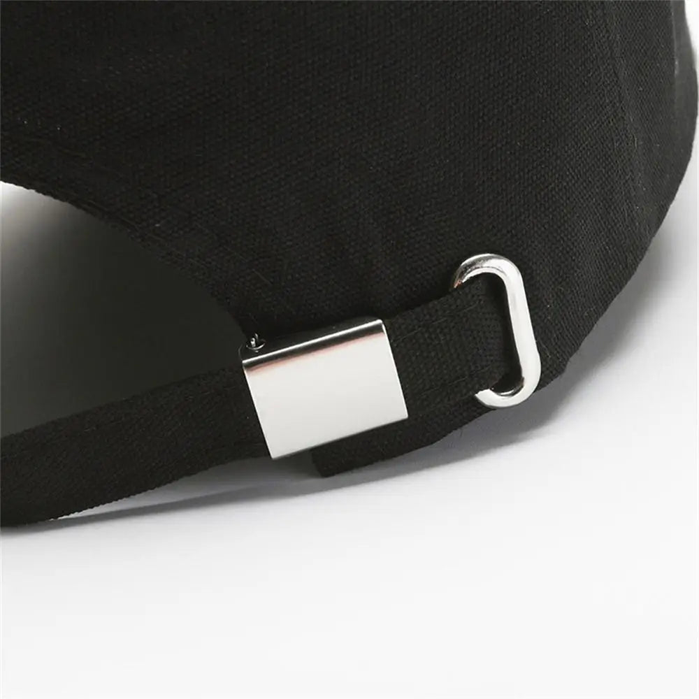 Fashion Adjustable Baseball Cap Long Brimmed Solid Color Sun Hat Versatile Men Women