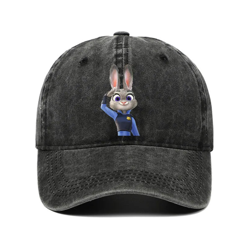 Zootopia Cartoon Judy Print Baseball Cap