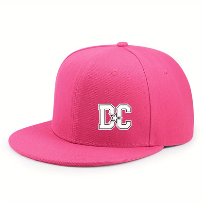 Unisex Letter Print Hip-hop Snapback Cap