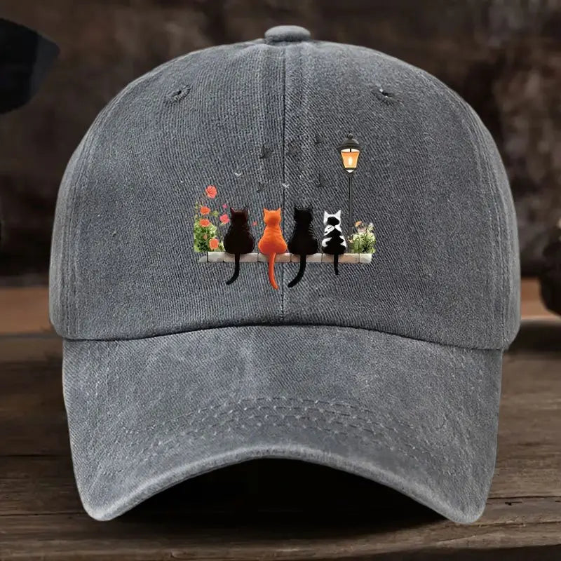Four Cats - Baseball Cap