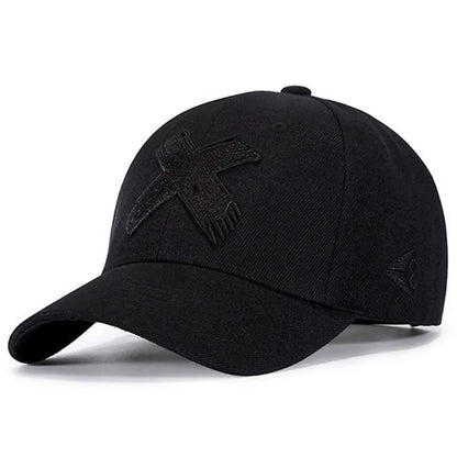 Fashion And Simple New Flat brimmed Hat X Embroidered HipHop Baseball Hat