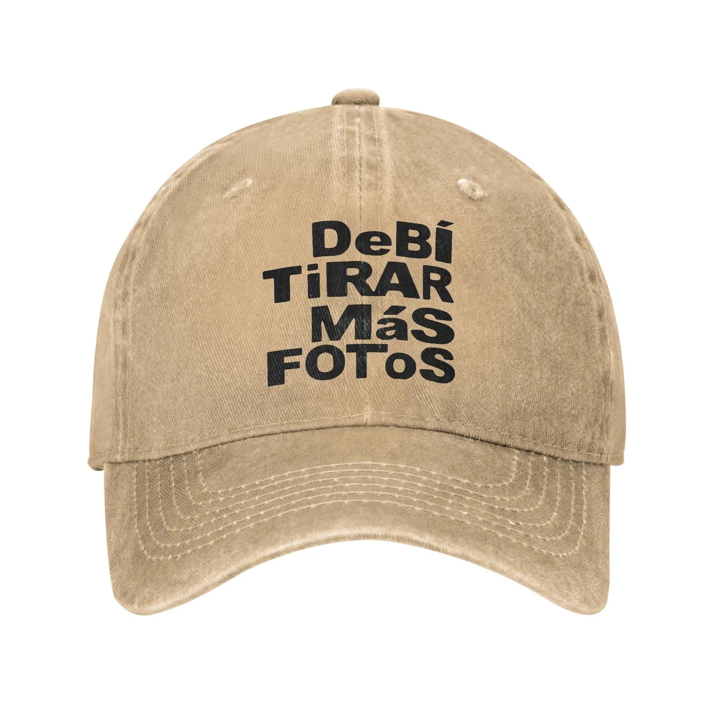 Vintage DTMF With Bear Cartoon Debi Tirar Mas Fotos Baseball Cap For Men Women