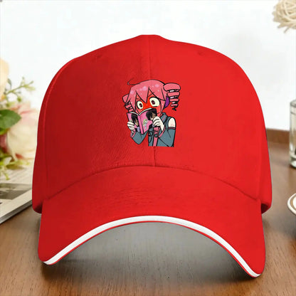 Kasane Teto Vocaloid Art Print Baseball Caps