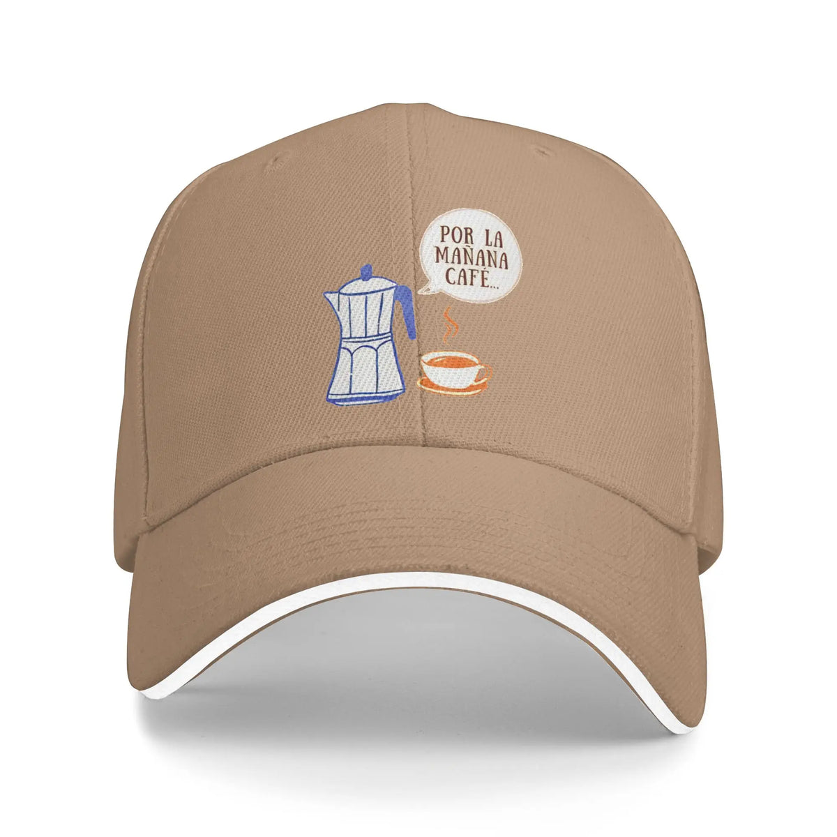 Por la Mañana Café, Por la Tarde Ron Baseball Cap