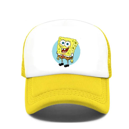 Fashion Cute SpongeBobs Print Baseball Cap