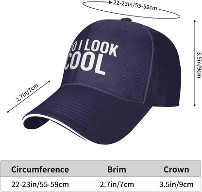 Do I Look Cool Funny Polyester Baseball Cap