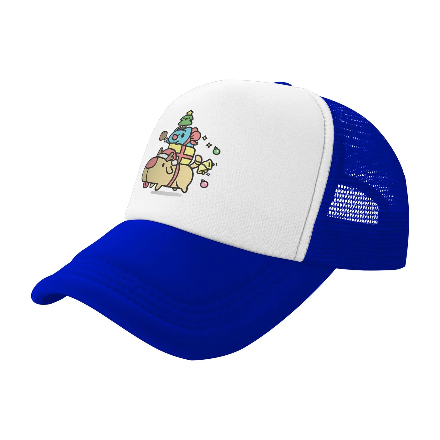 Men Women Bugcat Capoo Bug Cat Trucker Caps Mesh Baseball Cap