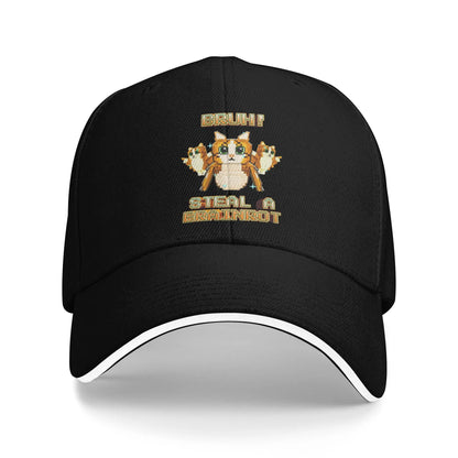 Bruh Sammyni Spyderini Funny Brainrot Steal A Brainrot Baseball Cap