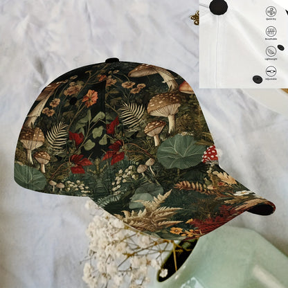 Mushroom Baseball Cap