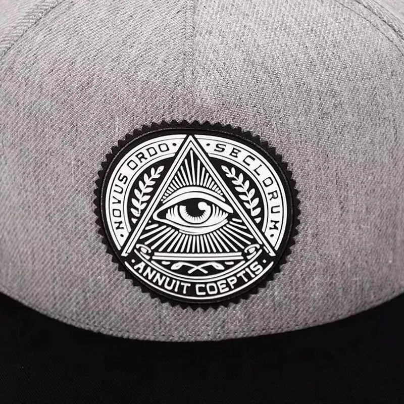 New Baseball Cap Eye Pattern Man Women Snapback Caps