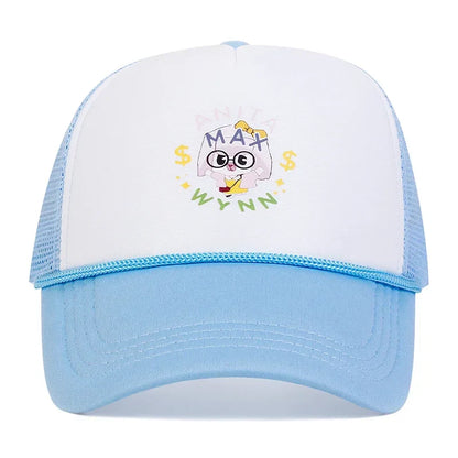 Unisex Girl Letter Printing Baseball Net Caps