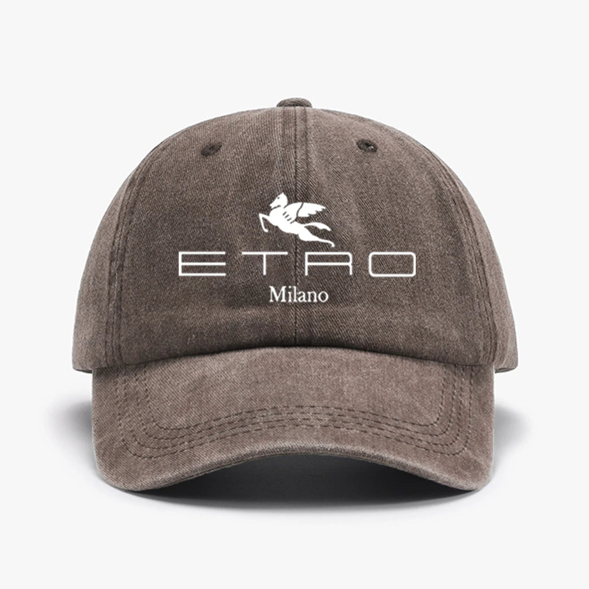 "E.T.R.O" Printed Baseball Cap