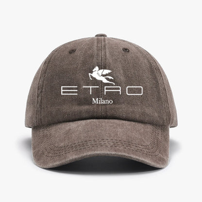 "E.T.R.O" Printed Baseball Cap