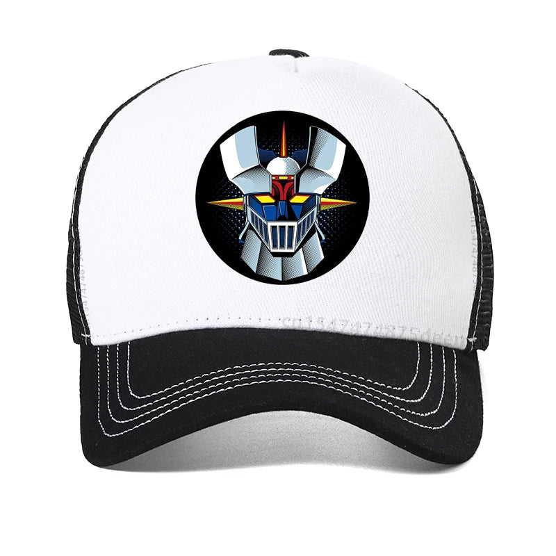 Mazinger Z Anime Movie Robot Hat Men's Goldorak Baseball Cap