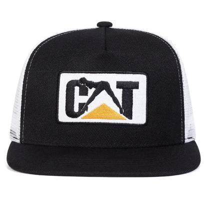 Unisex CT Letter Embroidery Hip-hop Net Hats