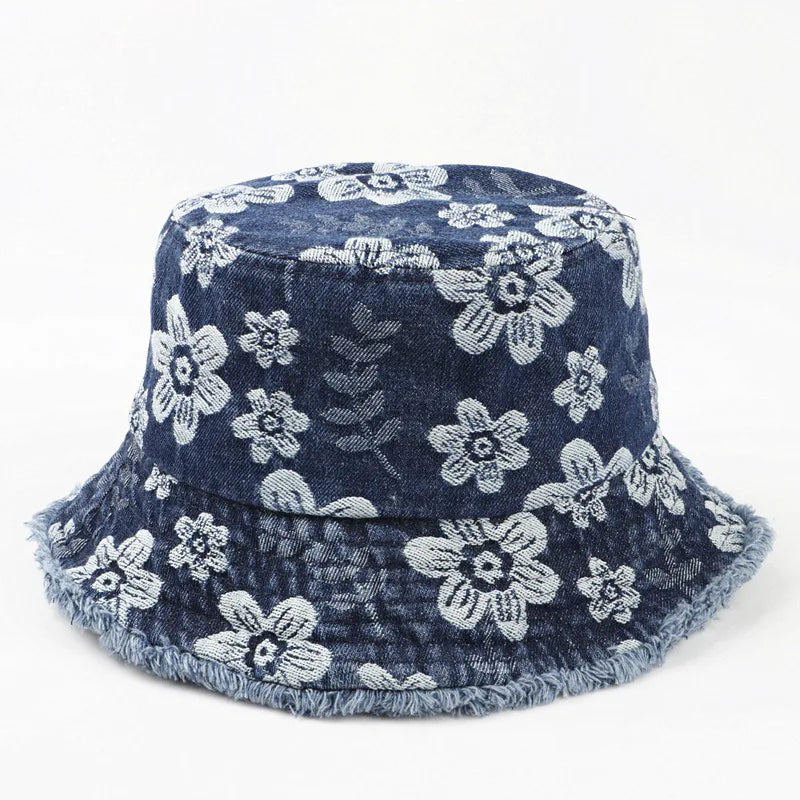 Cotton Style Bucket Hat Men Women Trendy Lightweight