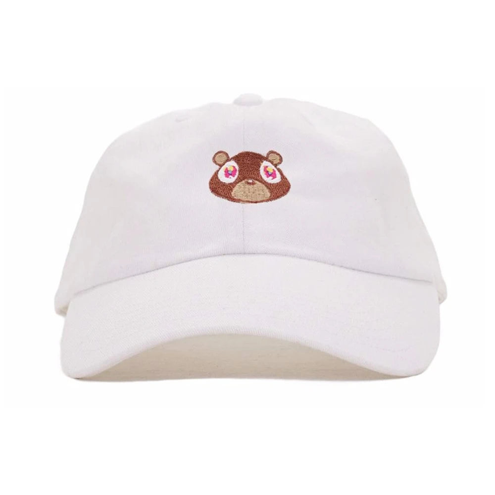 Ye Bear Dad Baseball Cap Unisex Hip Hop Style Summer Hat For Men Women