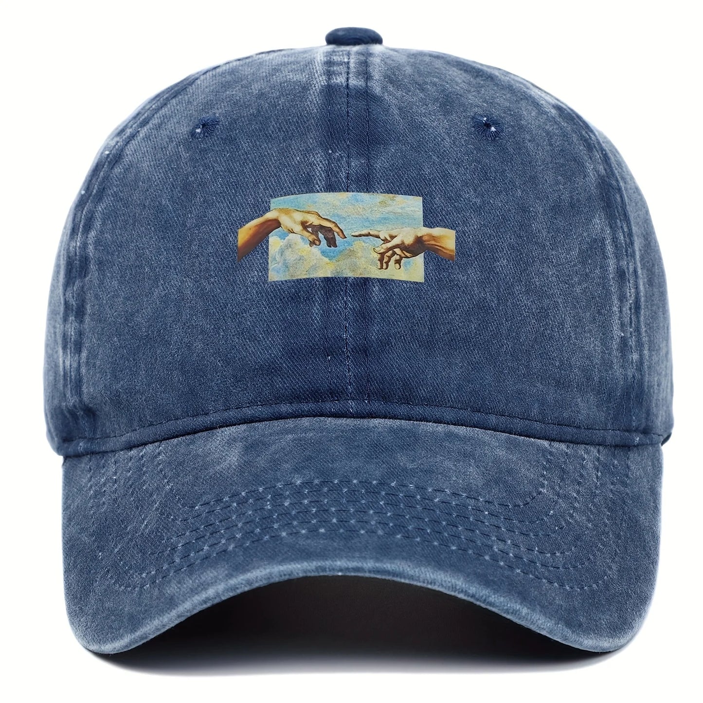 Vintage Printed Baseball Cap For Both Men And Women