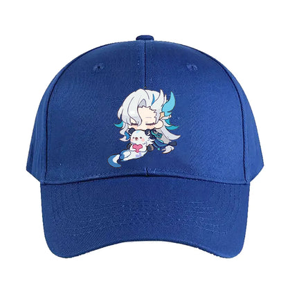 Neuvillette Chibi Otter Baseball Cap