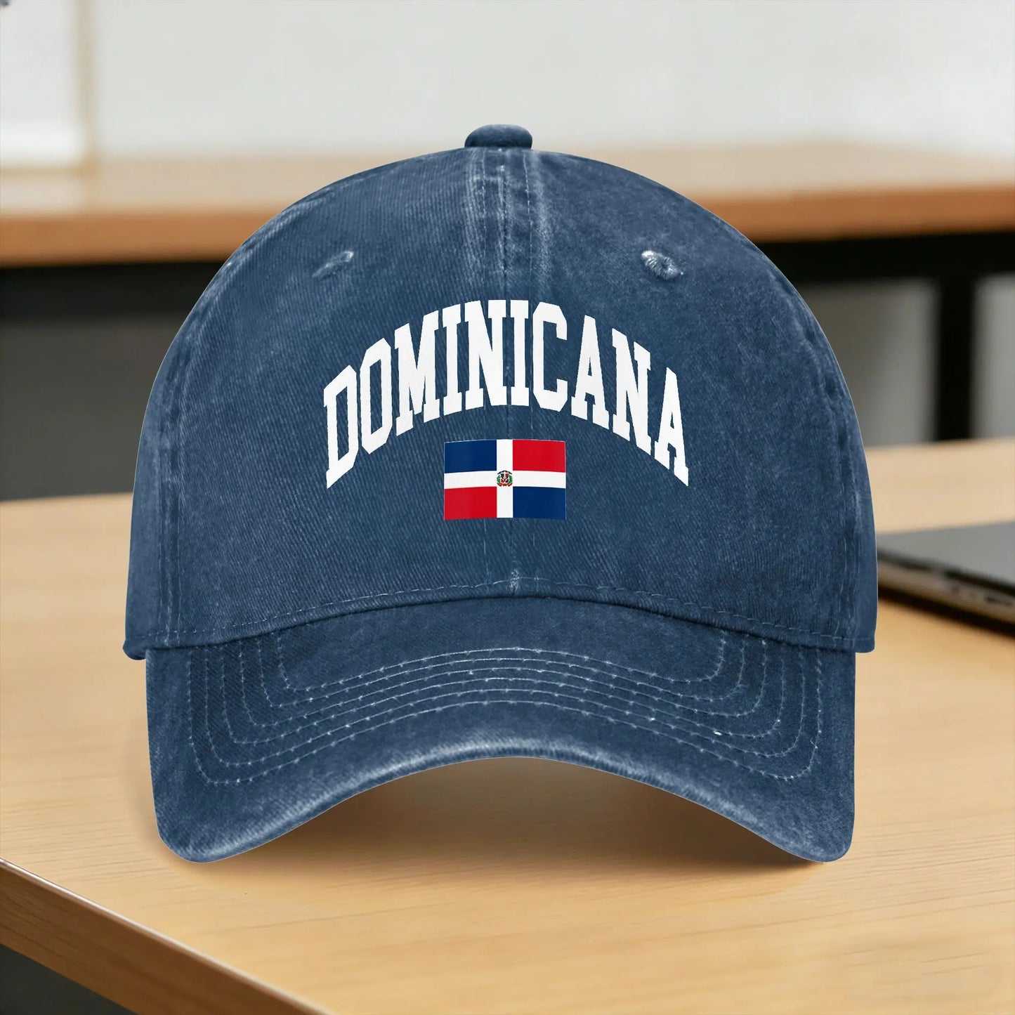 Dominican Republic Dominicana Flag Graphic Baseball Cap
