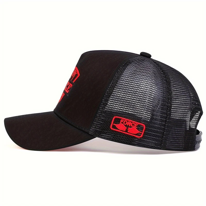 Fashion Letter Baseball Cap Women Men Breathable Hip Hop Hats
