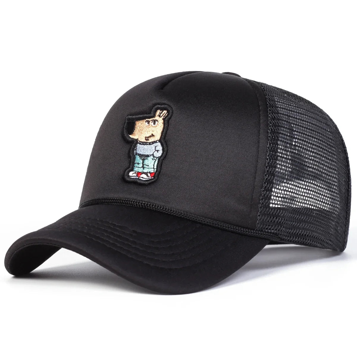 Unisex Cute Kangaroo Embroidery Baseball Net Caps Spring And Summer