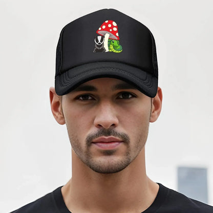 2026 Cute Badger, Mushroom Snake Baseball Cap