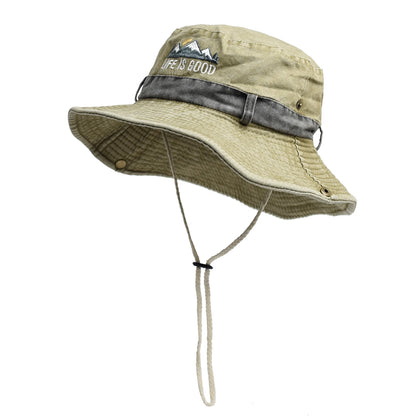 Summer Men Bucket Hat Outdoor